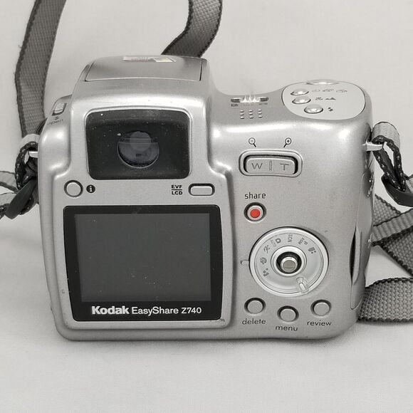 Kodak EasyShare Z740 5.0MP Digital Camera 10X Optical Zoom WORKS FINE - READ - Picture 6 of 10